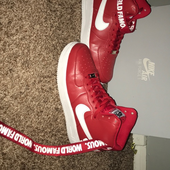 “SUPREME” Nike Air Force 1 world famous - Picture 2 of 5